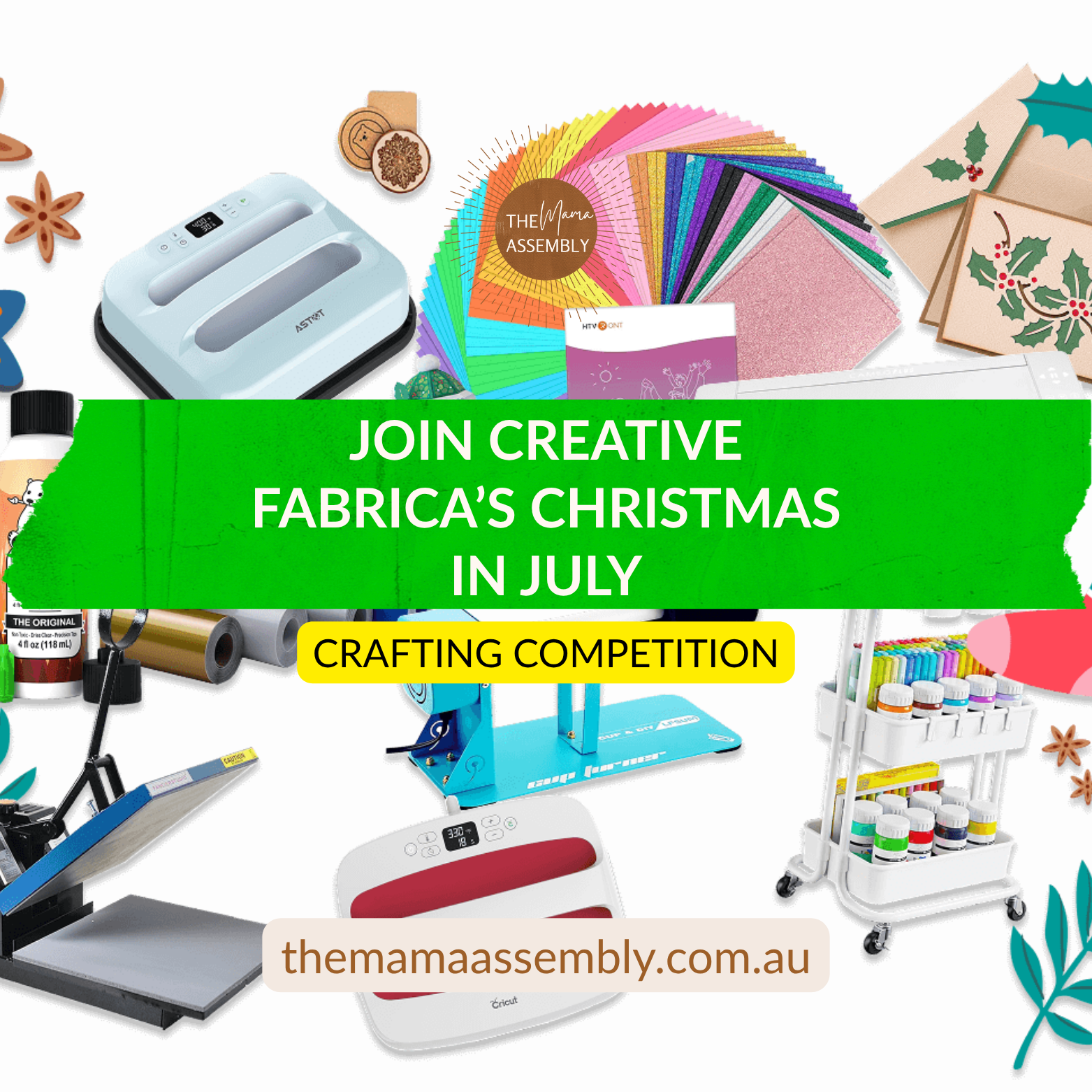 creative fabrica's christmas in july competition