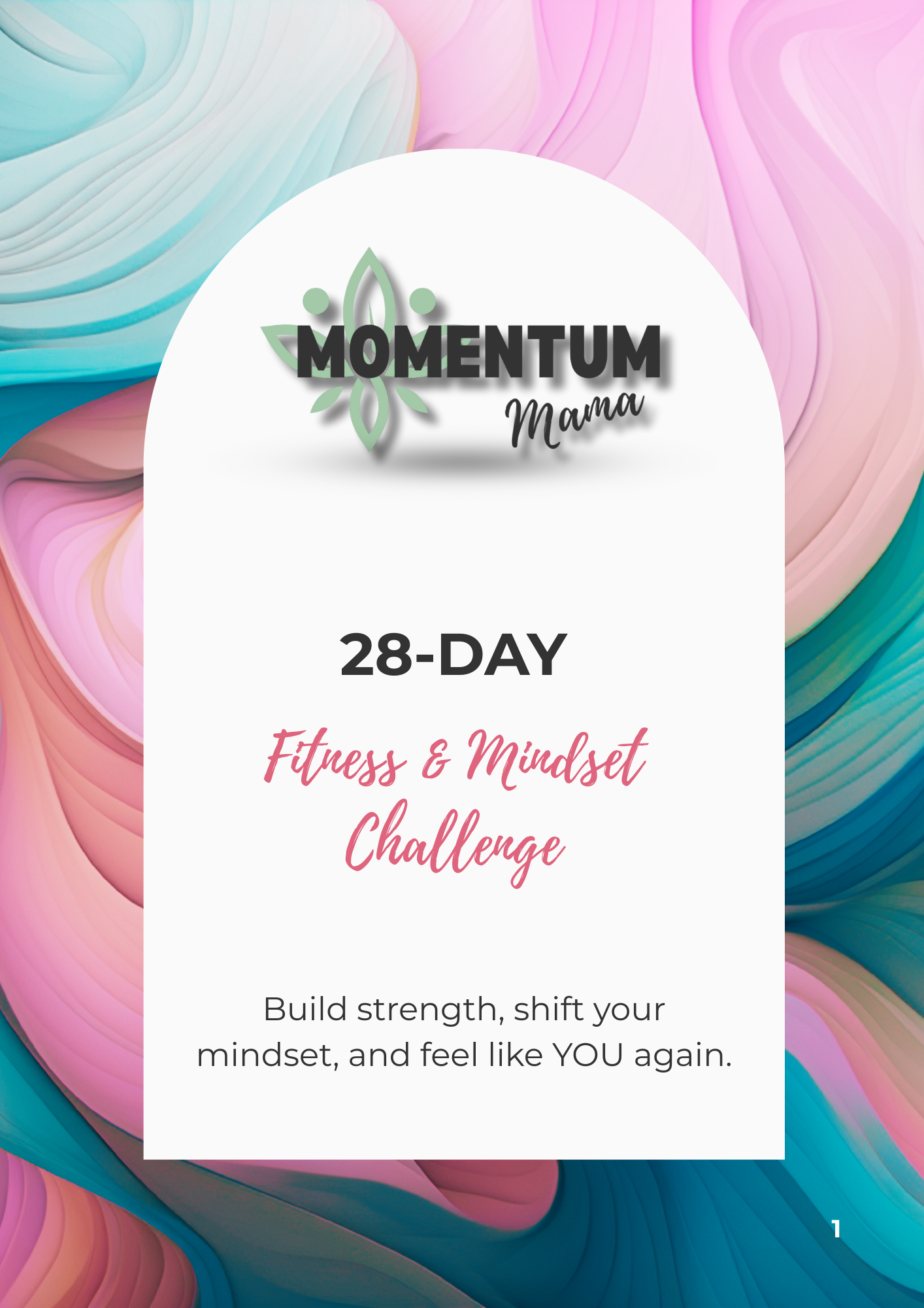 Cover of 28-Day Fitness and Mindset Challenge for Women 40+