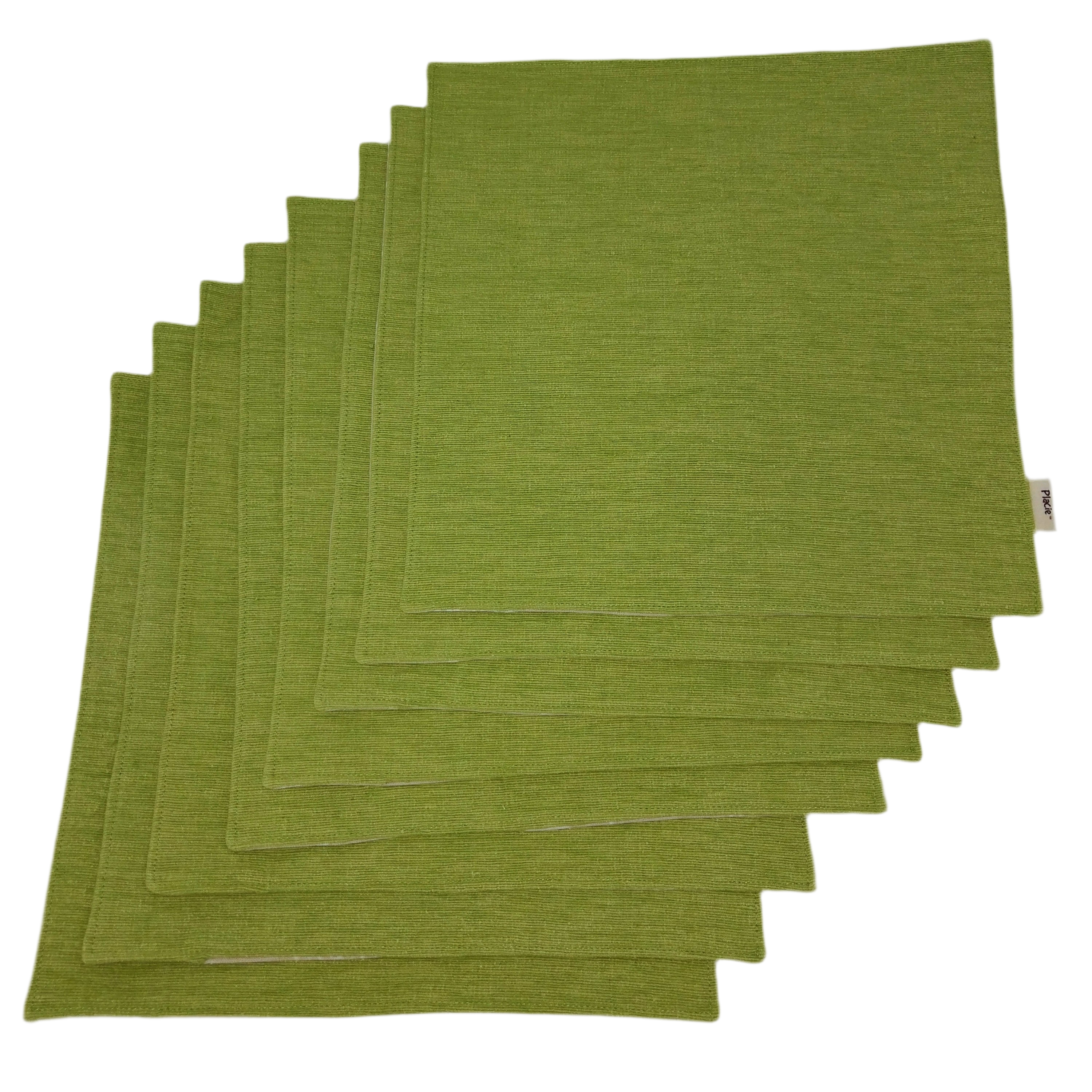 Green Indian Cotton Reversible Placemat – Handmade in Australia