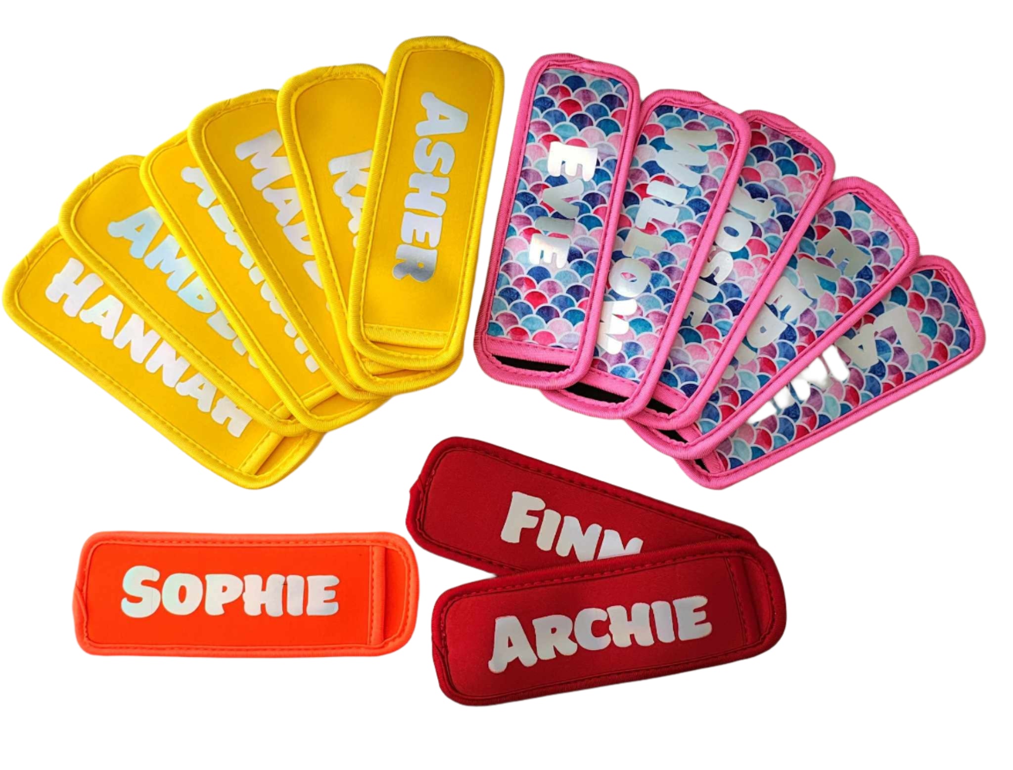 Personalised Zooper Dooper Icy Pole Holder