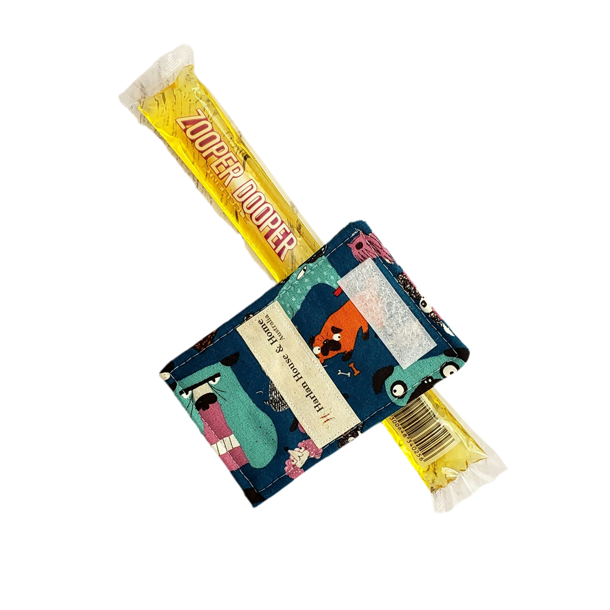 Zooper Dooper Icy Pole Holder – Reversible Fabric Sleeve