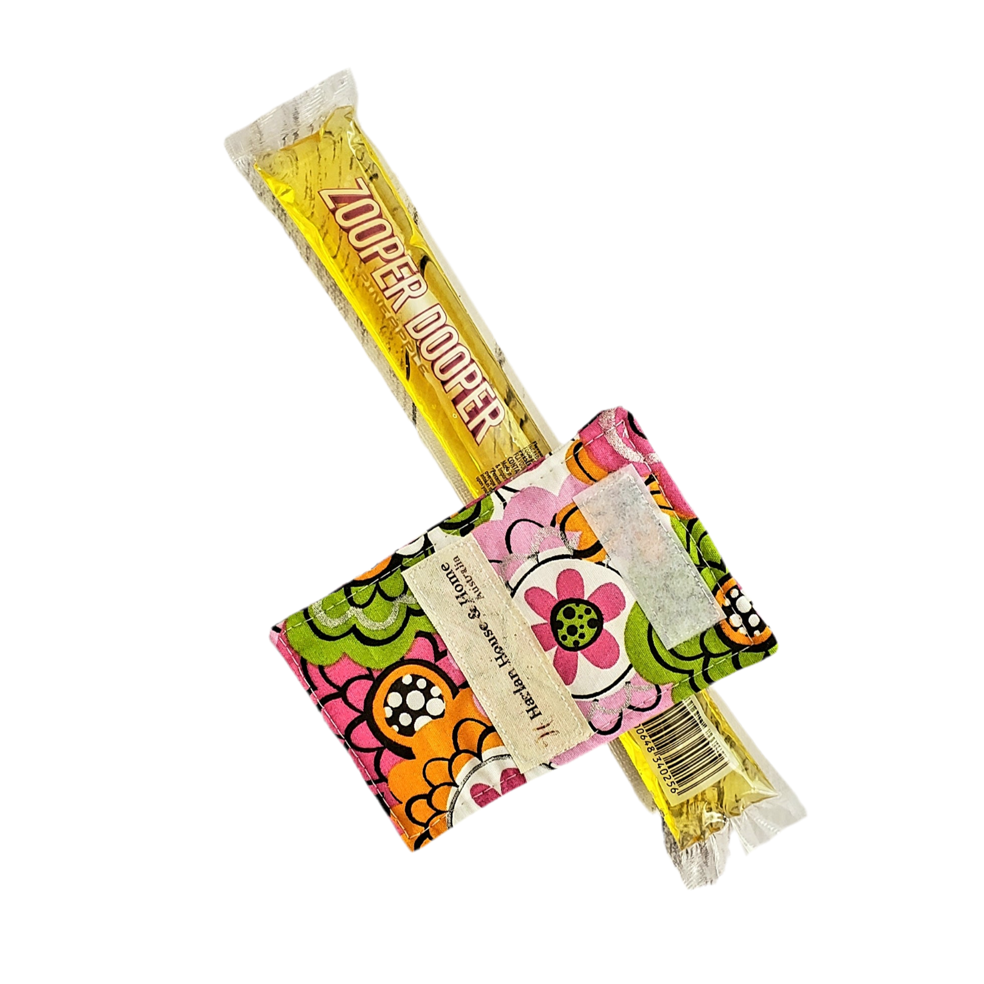 Zooper Dooper Icy Pole Holder – Reversible Fabric Sleeve