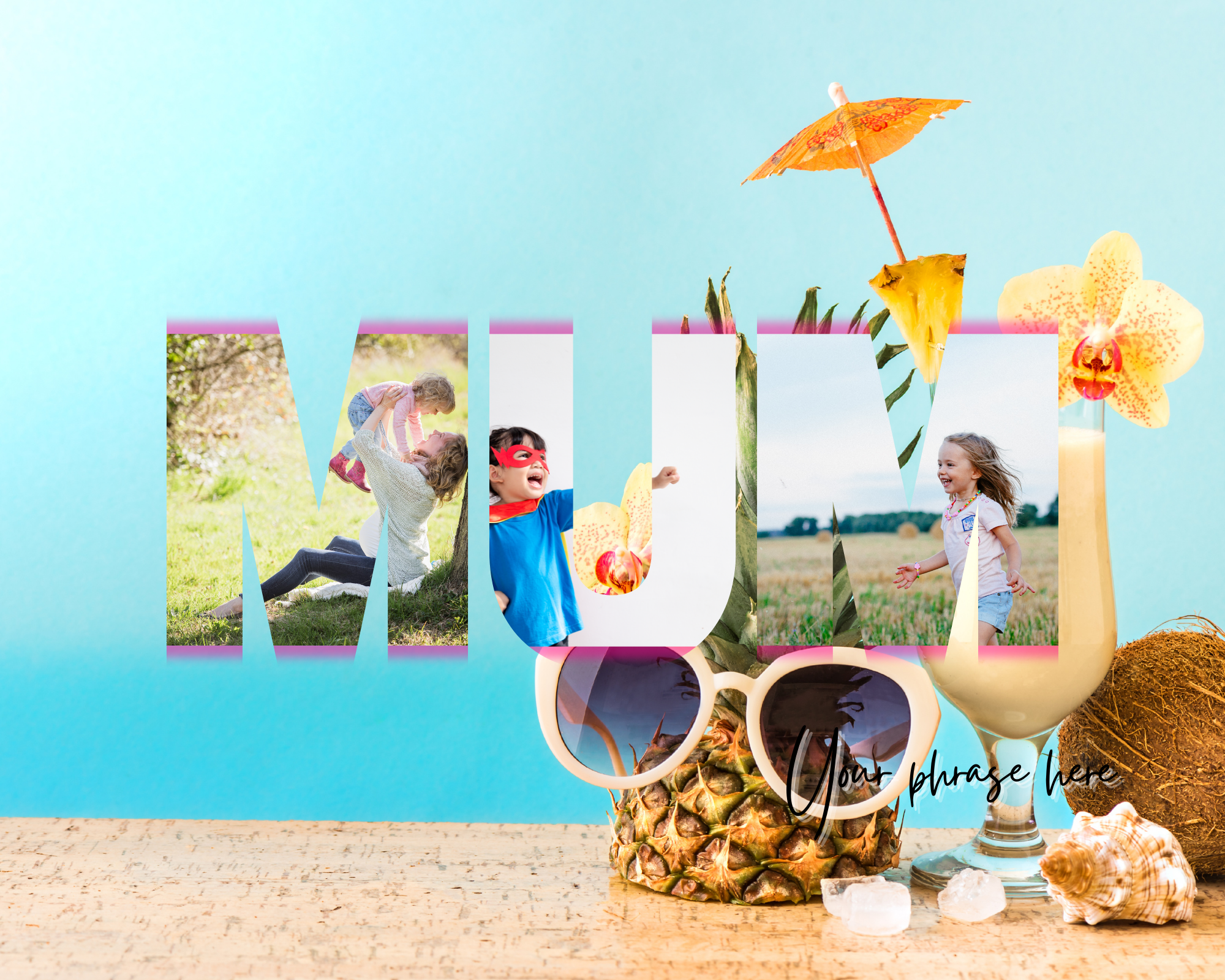 Personalised Mum Photo Mouse Pad – Handmade in Australia