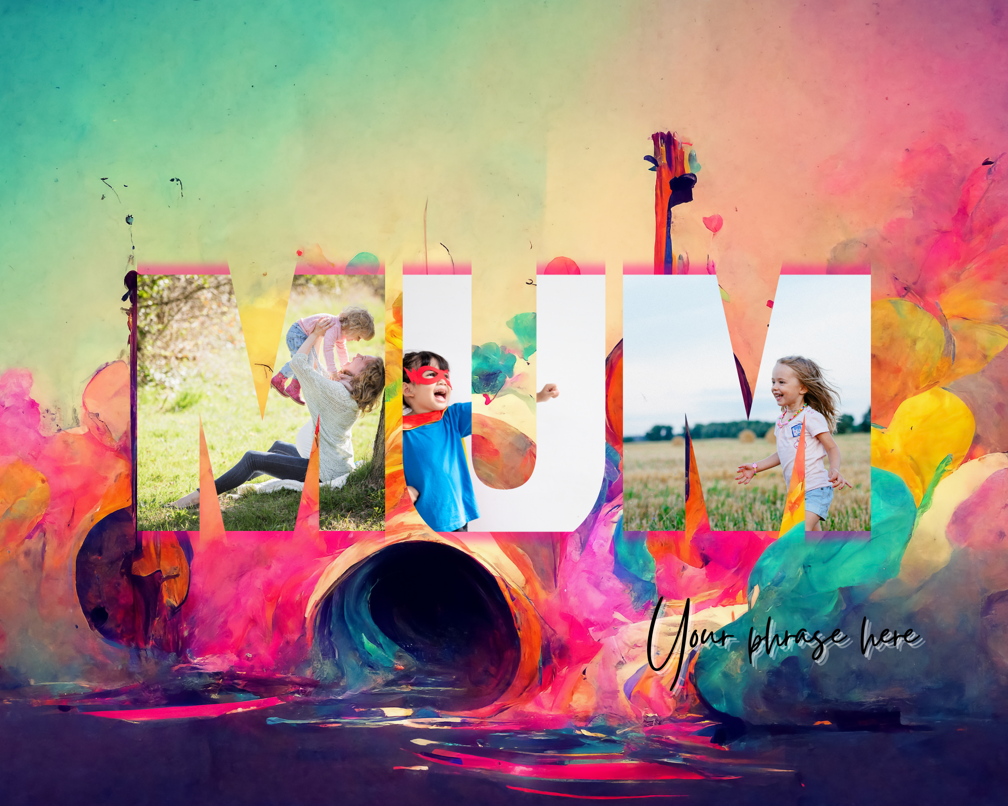 Personalised Mum Photo Mouse Pad – Handmade in Australia