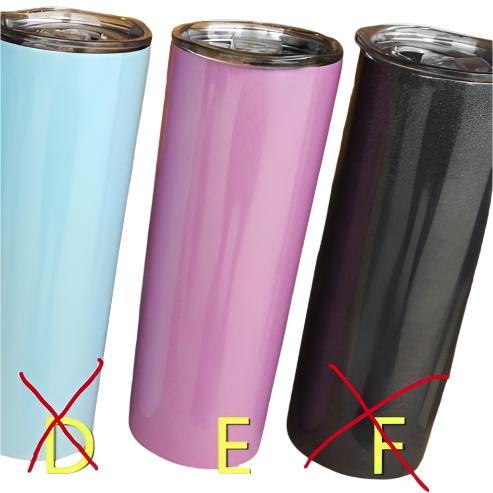 20oz Stainless Steel Skinny Tumbler
