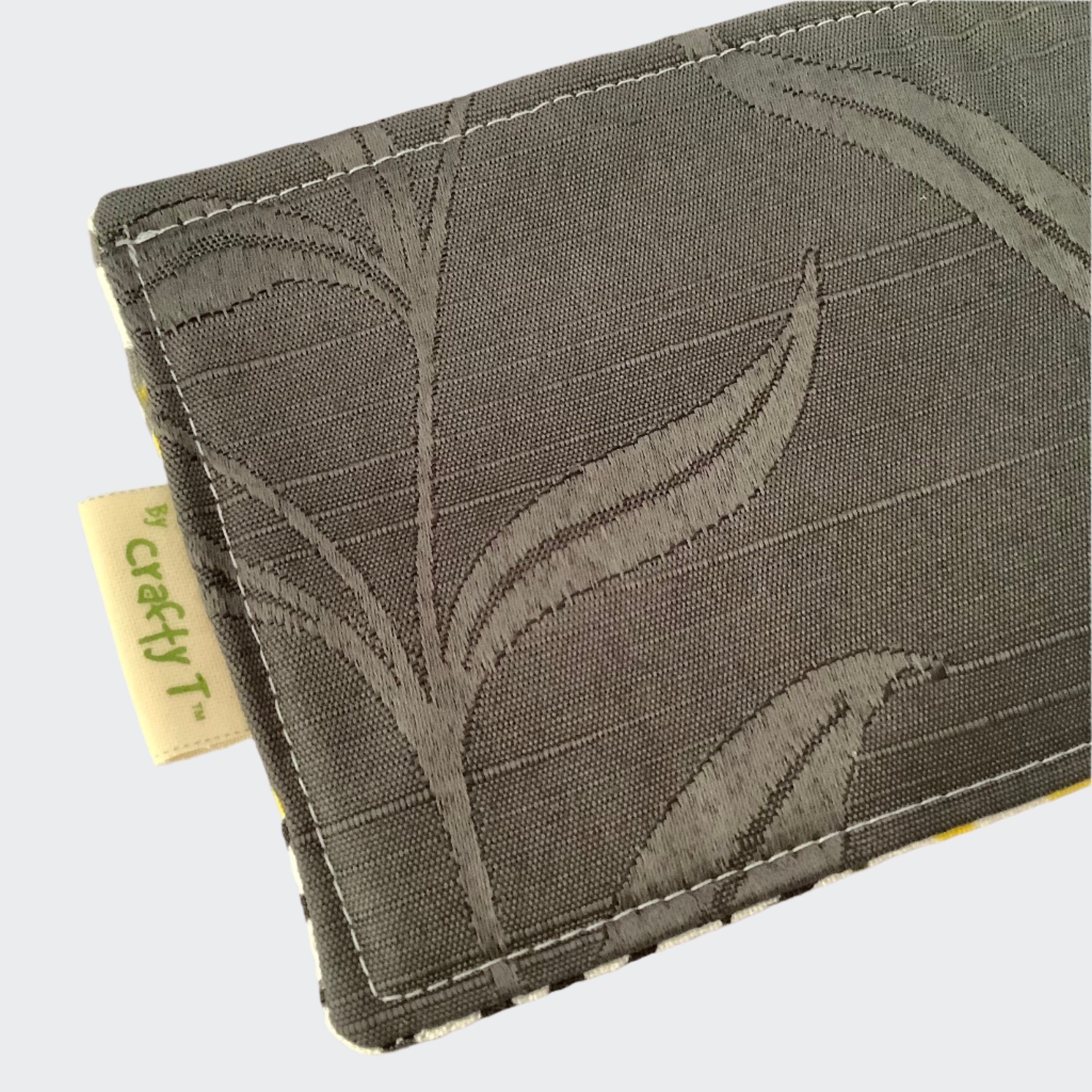 Retro Yellow Flowers Coastie – Handmade & Reversible in Australia