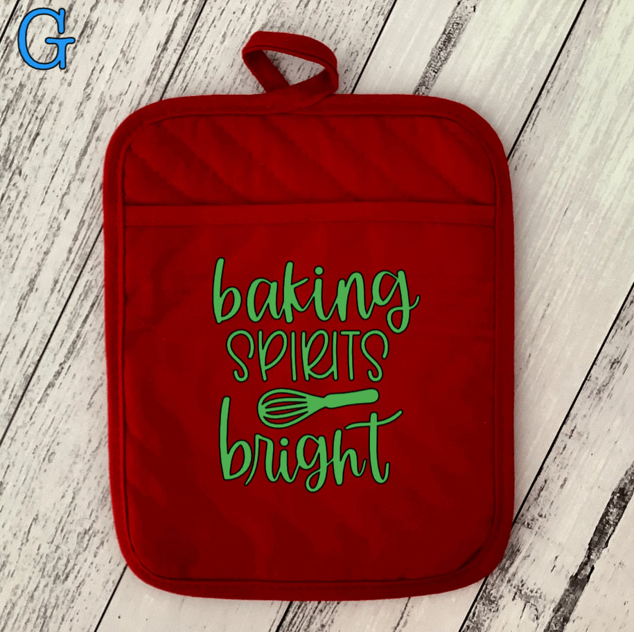 Christmas Oven Mitt – Fun, Festive & Personalised