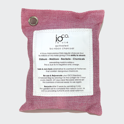 IOco Bamboo Charcoal Bags – Natural Odour & Moisture Absorber