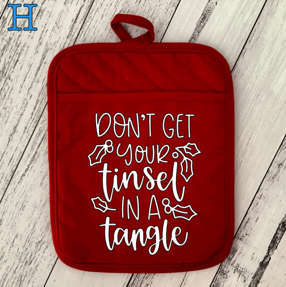 Christmas Oven Mitt – Fun, Festive & Personalised