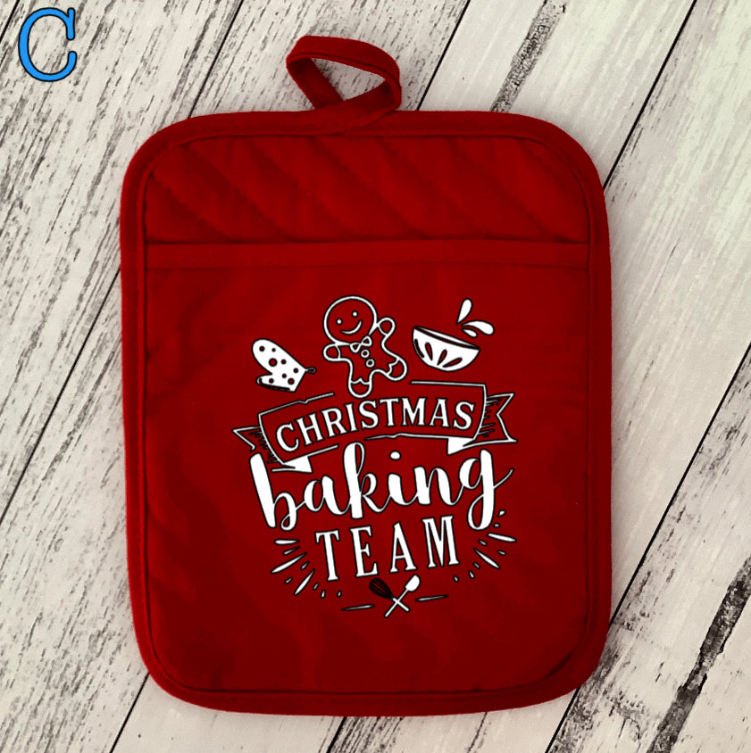 Christmas Oven Mitt – Fun, Festive & Personalised