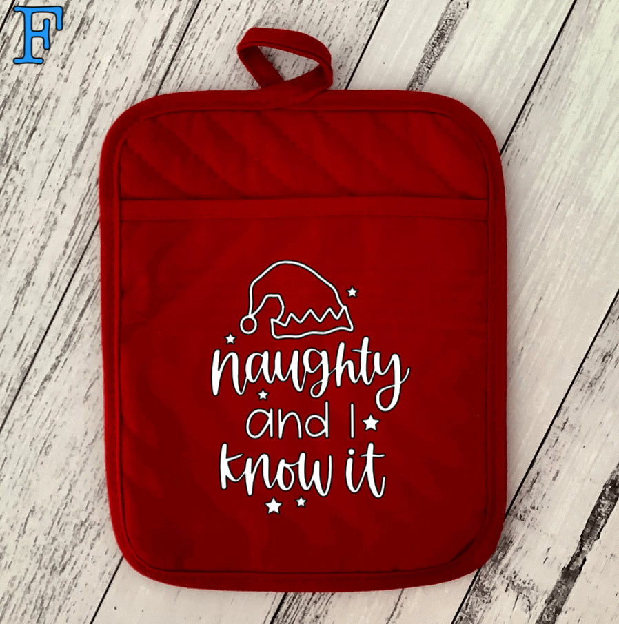 Christmas Oven Mitt – Fun, Festive & Personalised