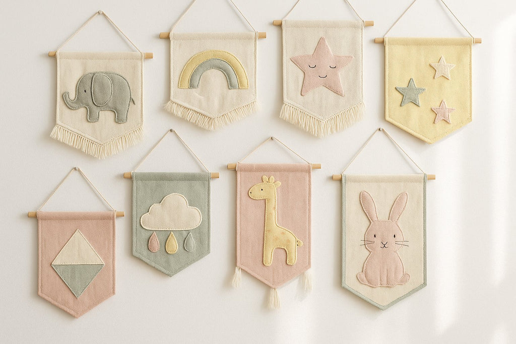 fabric nursery wall hangings