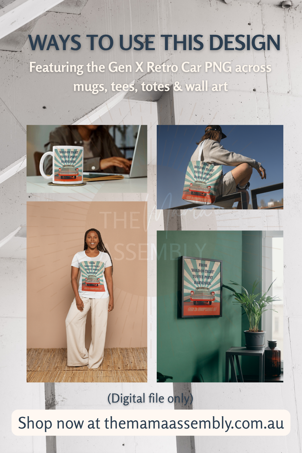 Digital artwork mockups – printable PNGs for mugs and tees
