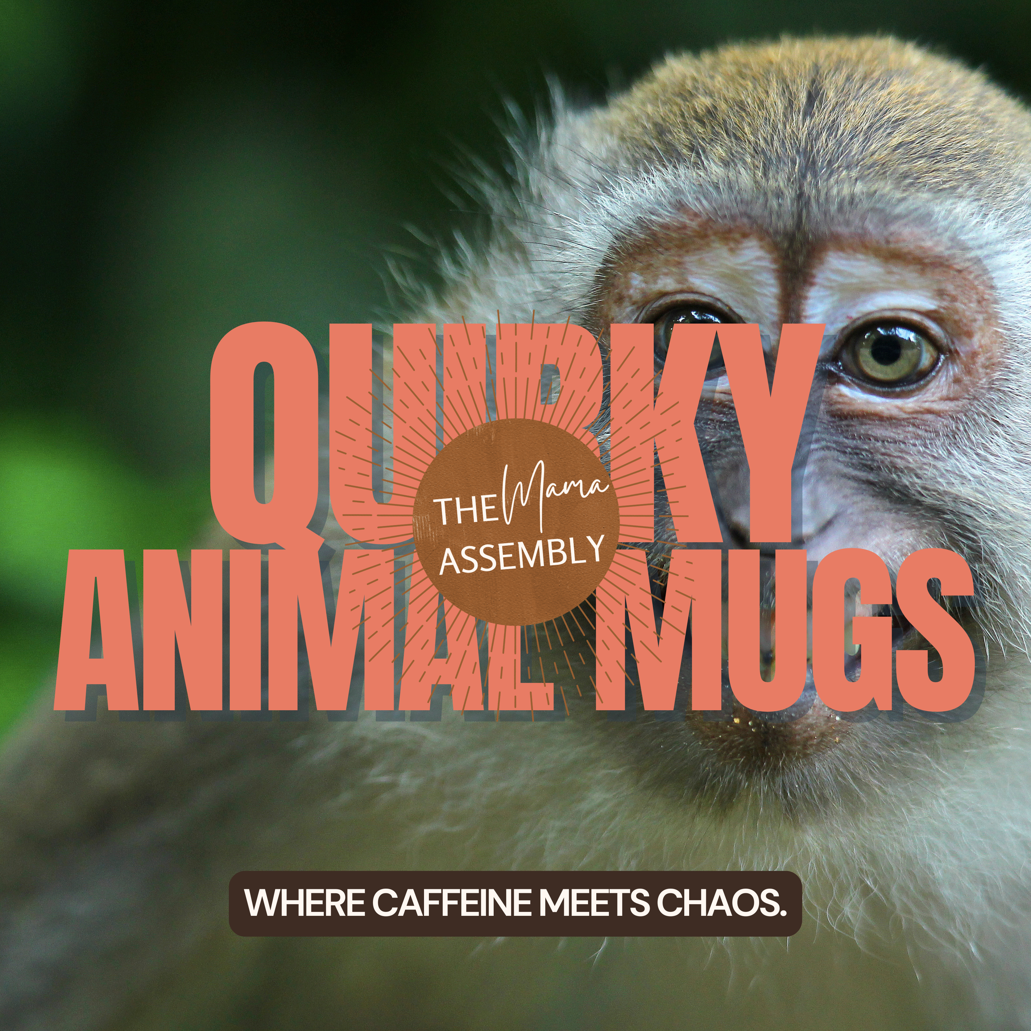 quirky animal mugs collection image