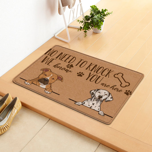 Custom Doormat – Non-Slip Thickened Flannel Entrance Rug, Washable & Durable