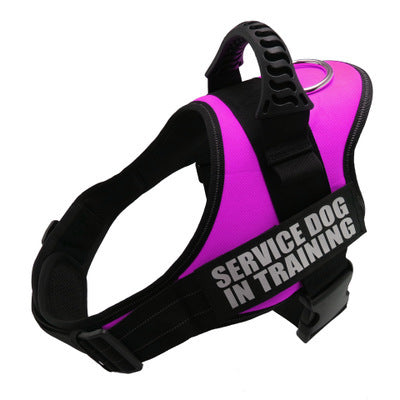 Personalised No-Pull Dog Harness – Reflective, Adjustable & Breathable Pet Vest with Custom Name Patch