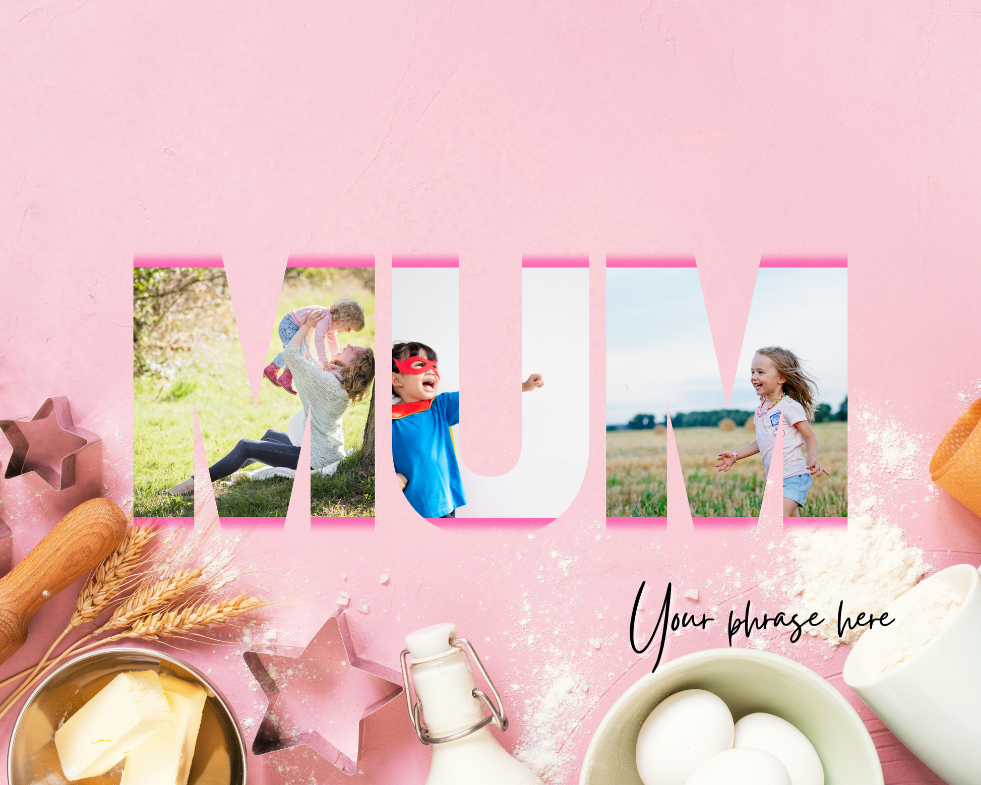 Custom Photo Mouse Pad – Personalised Gift for Mum, Mama, Grandma & More