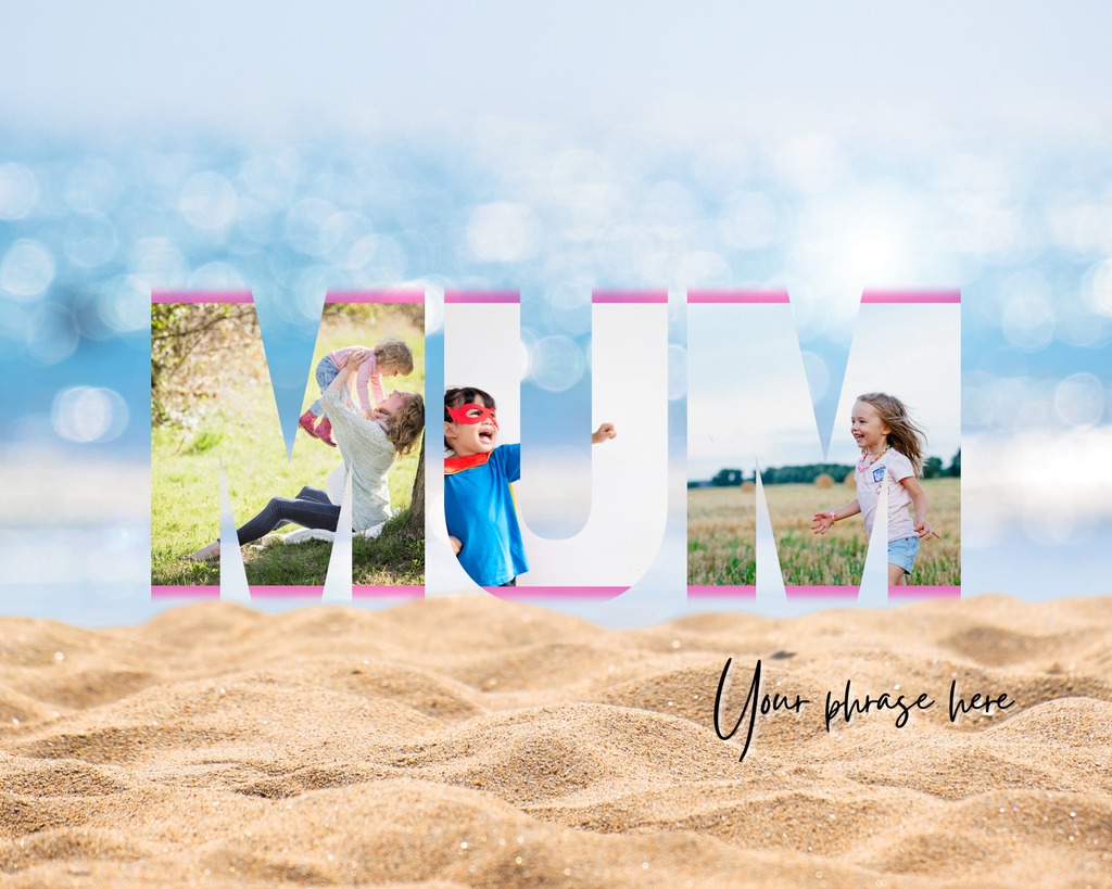 Custom Photo Mouse Pad – Personalised Gift for Mum, Mama, Grandma & More