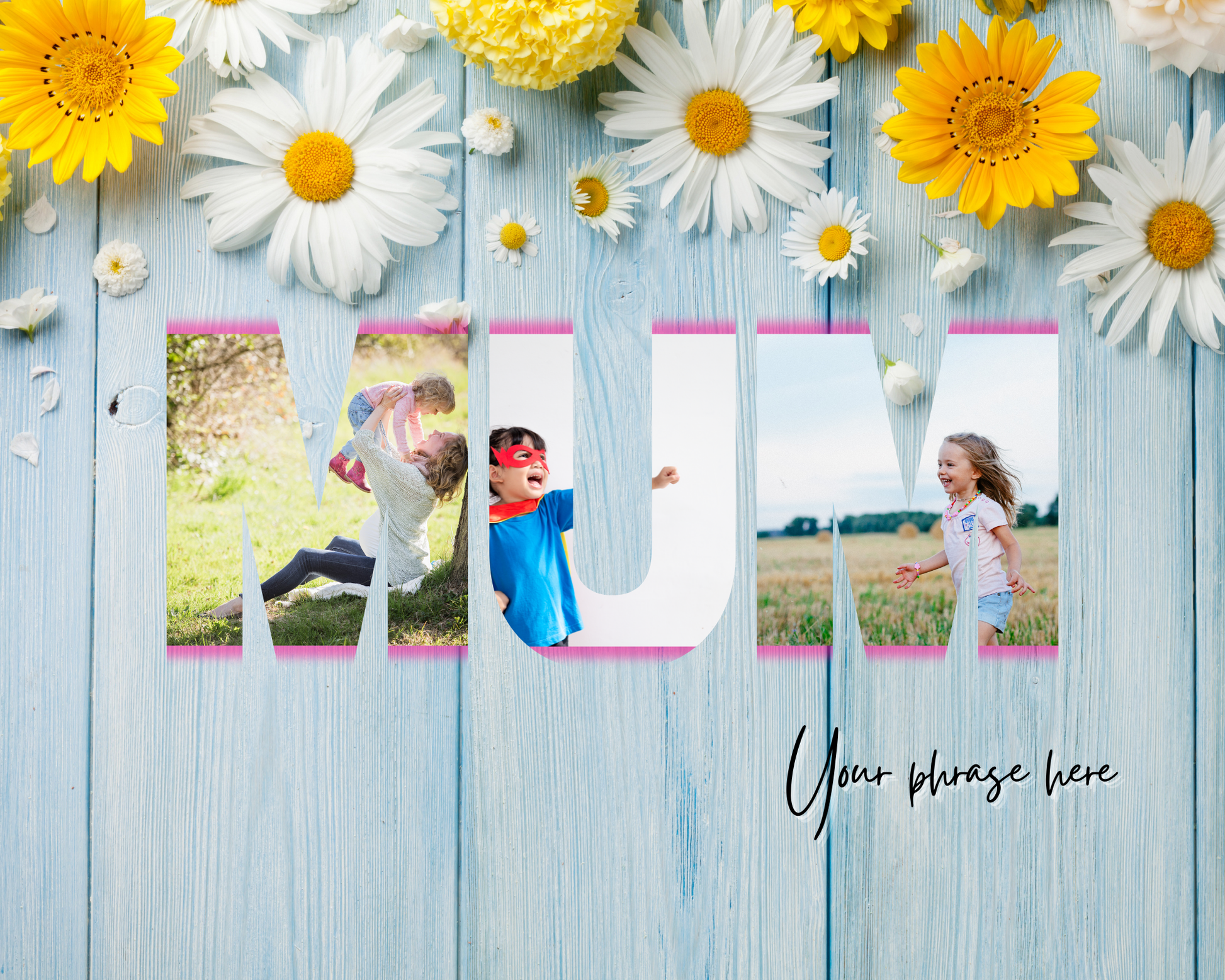 Custom Photo Mouse Pad – Personalised Gift for Mum, Mama, Grandma & More