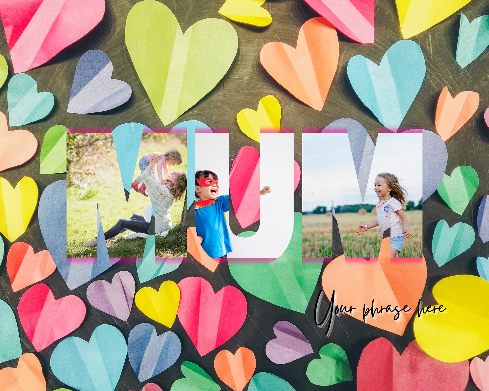 Custom Photo Mouse Pad – Personalised Gift for Mum, Mama, Grandma & More