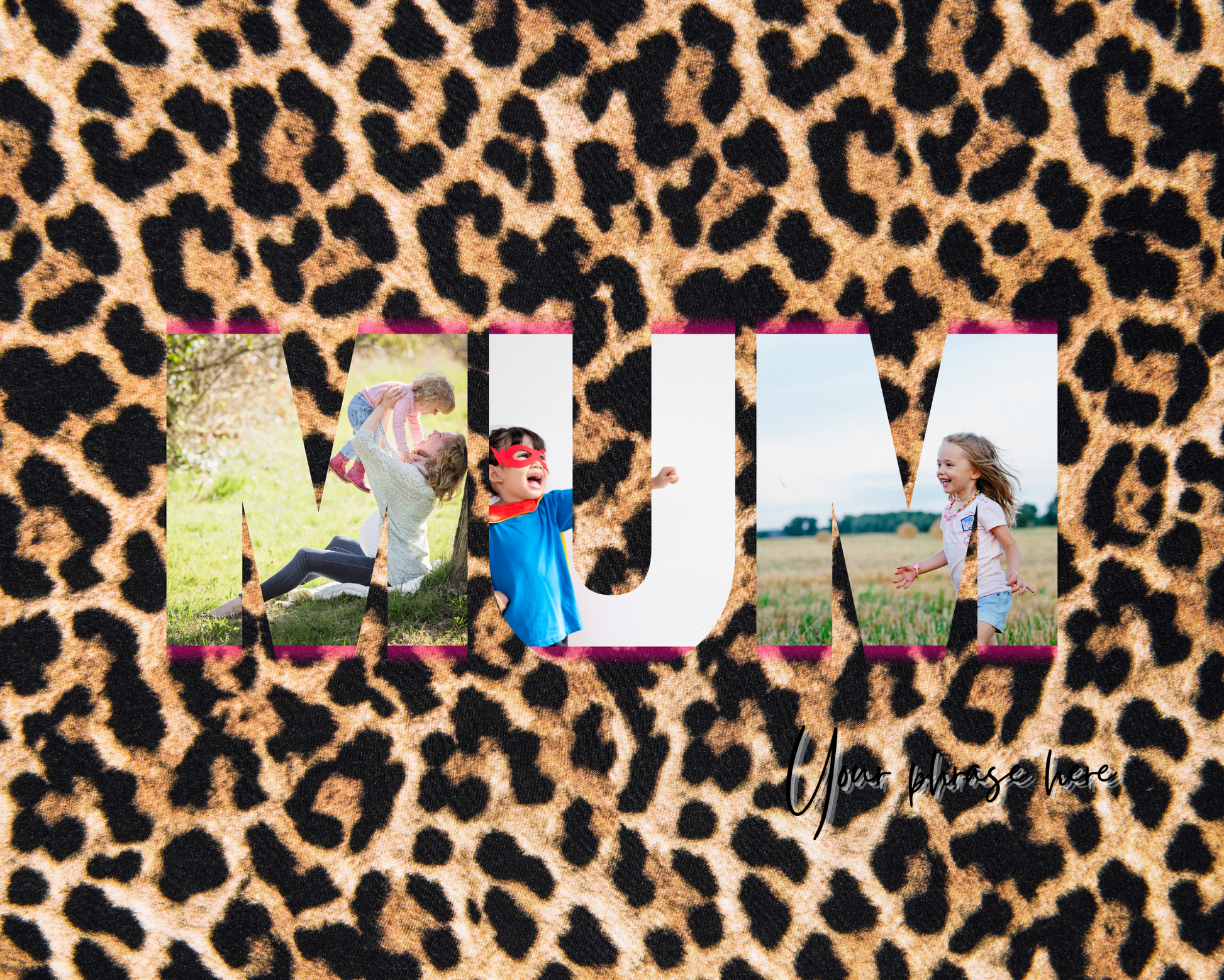 Custom Photo Mouse Pad – Personalised Gift for Mum, Mama, Grandma & More