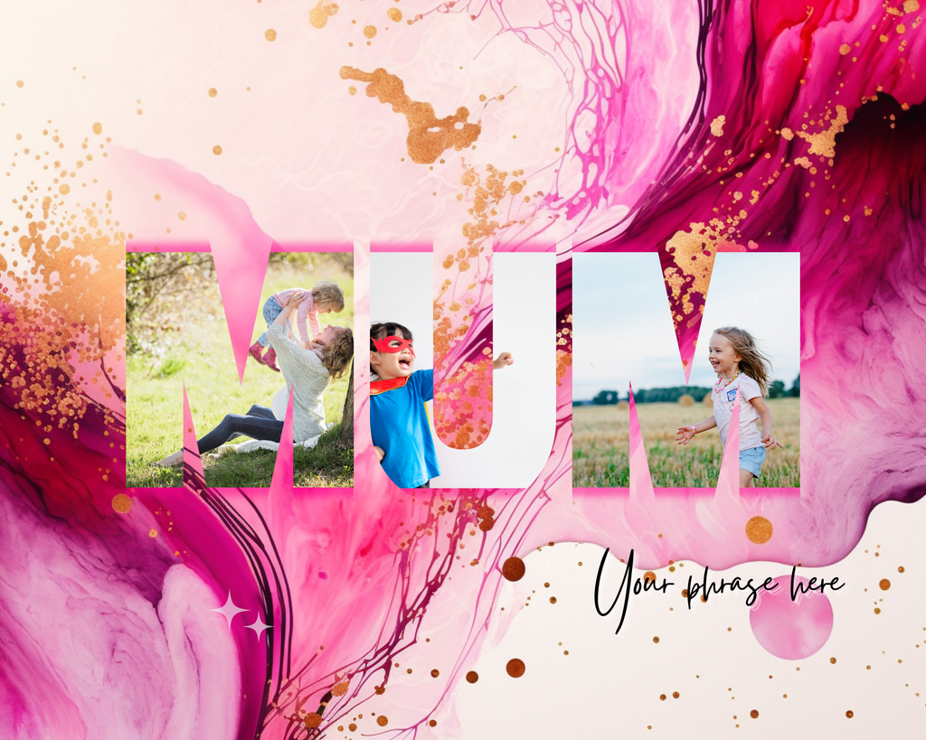 Custom Photo Mouse Pad – Personalised Gift for Mum, Mama, Grandma & More