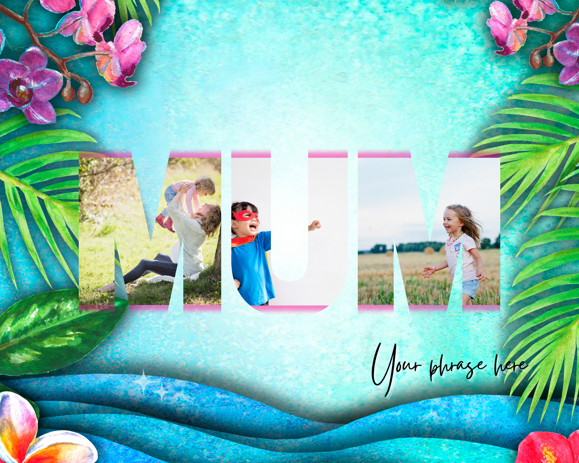 Custom Photo Mouse Pad – Personalised Gift for Mum, Mama, Grandma & More