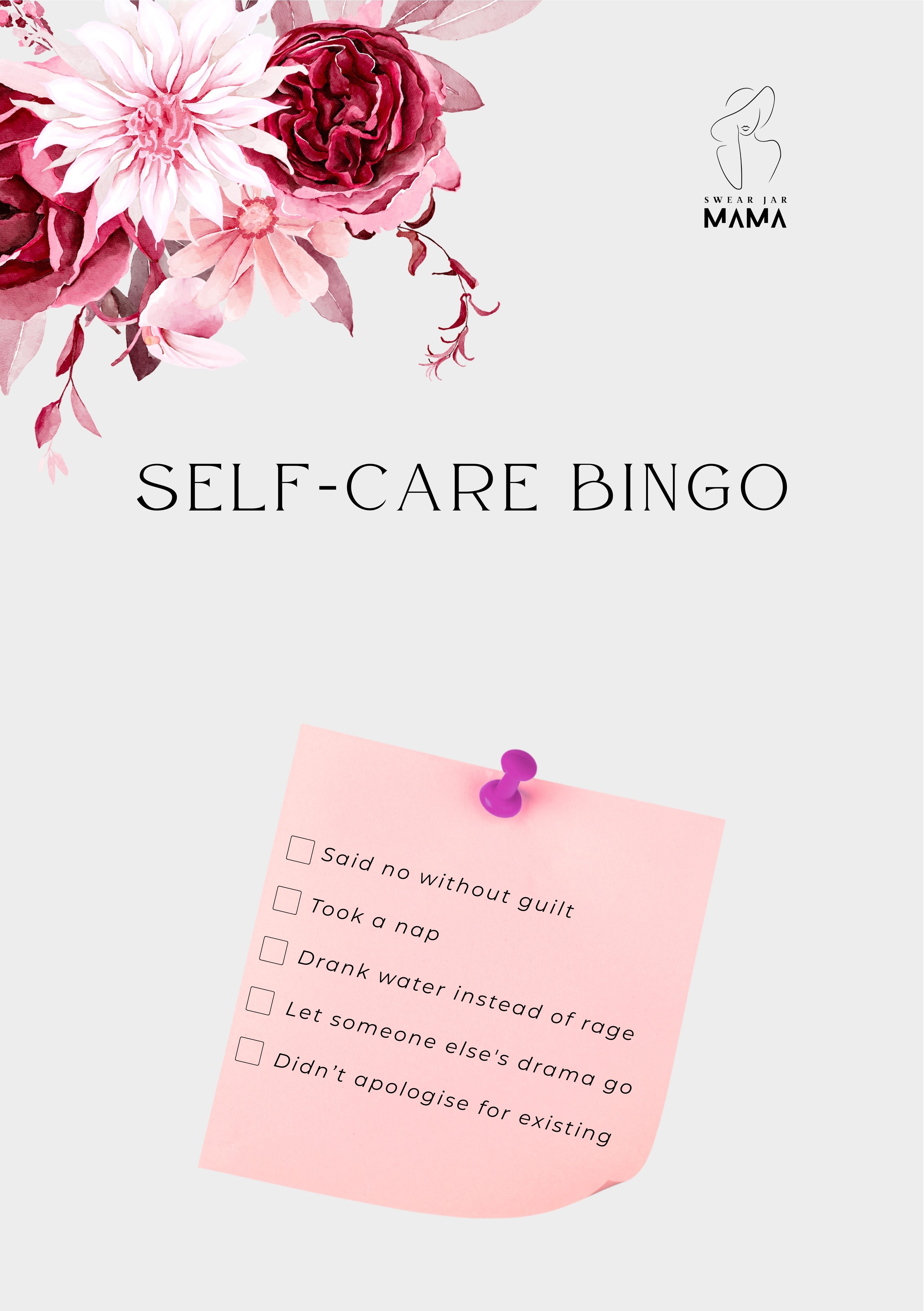 Lined Journal PDF – No Filter Series by Swear Jar Mama™️ | Sassy Printable Notebook