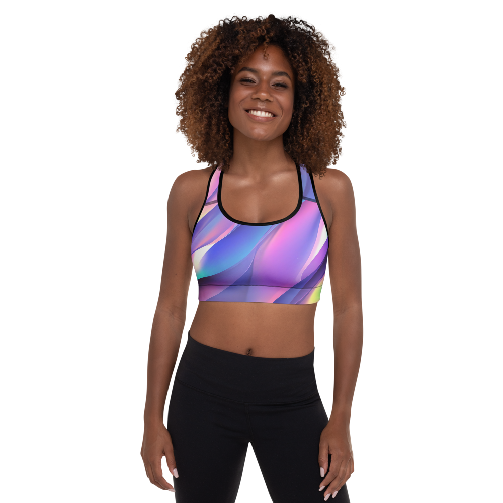 Magical Iridescent | Padded Sports Bra / Crop Top