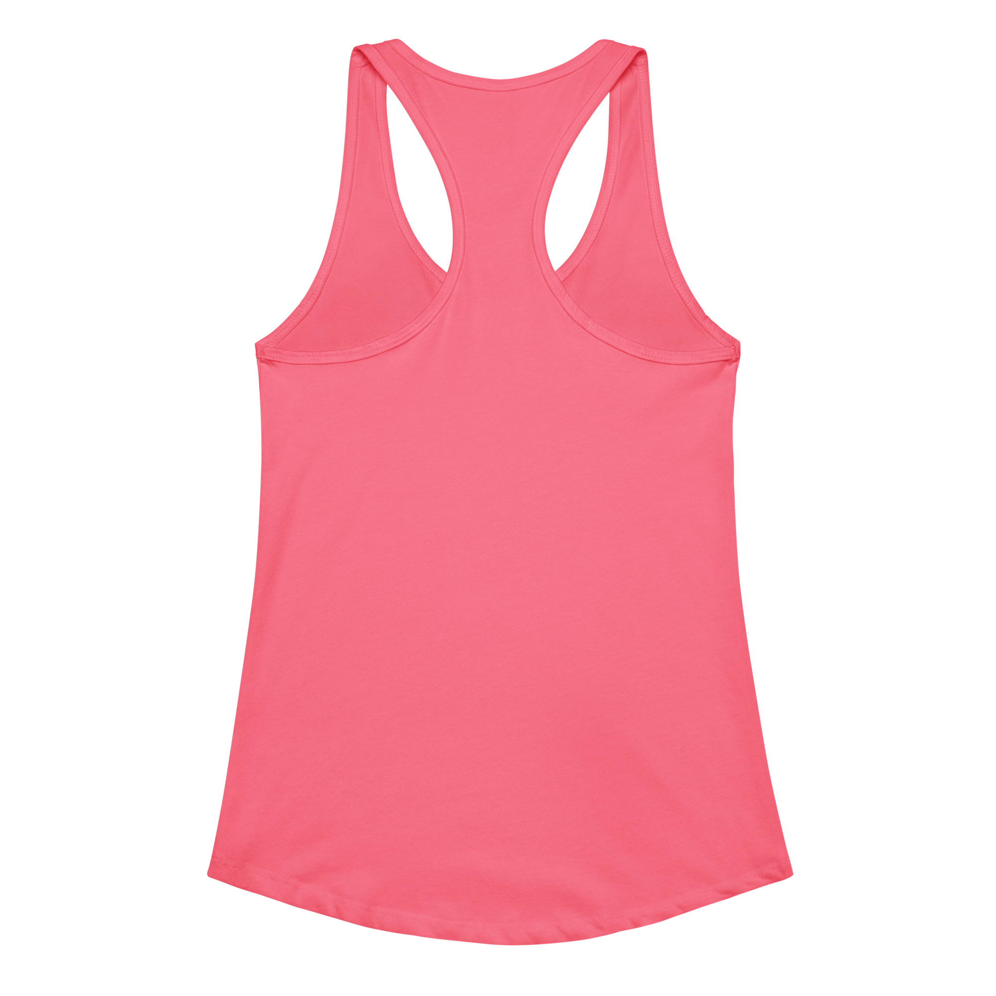 pink racerback singlet back