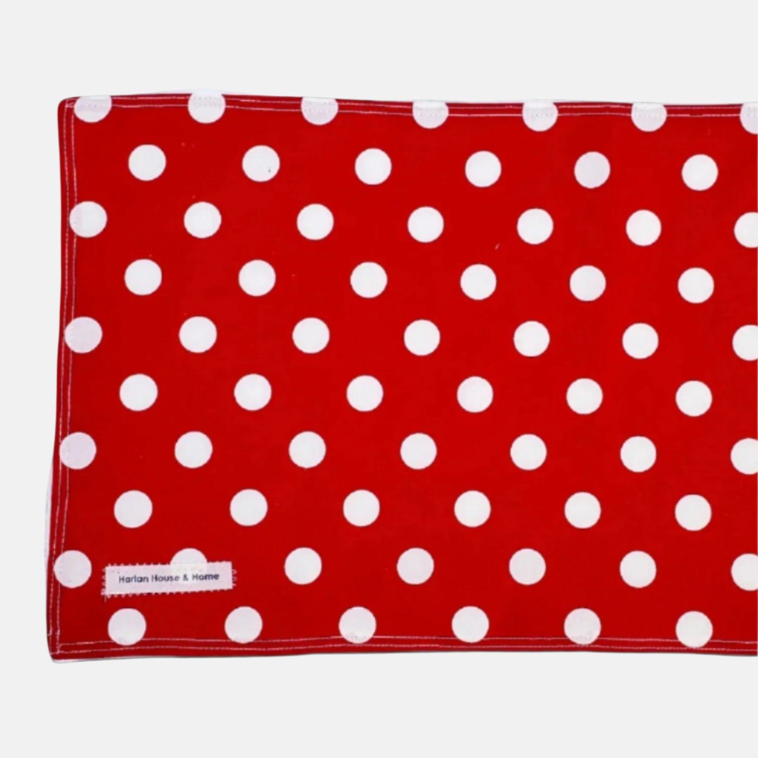 Burp Cloth: Spotty Red - Harlan House & Home