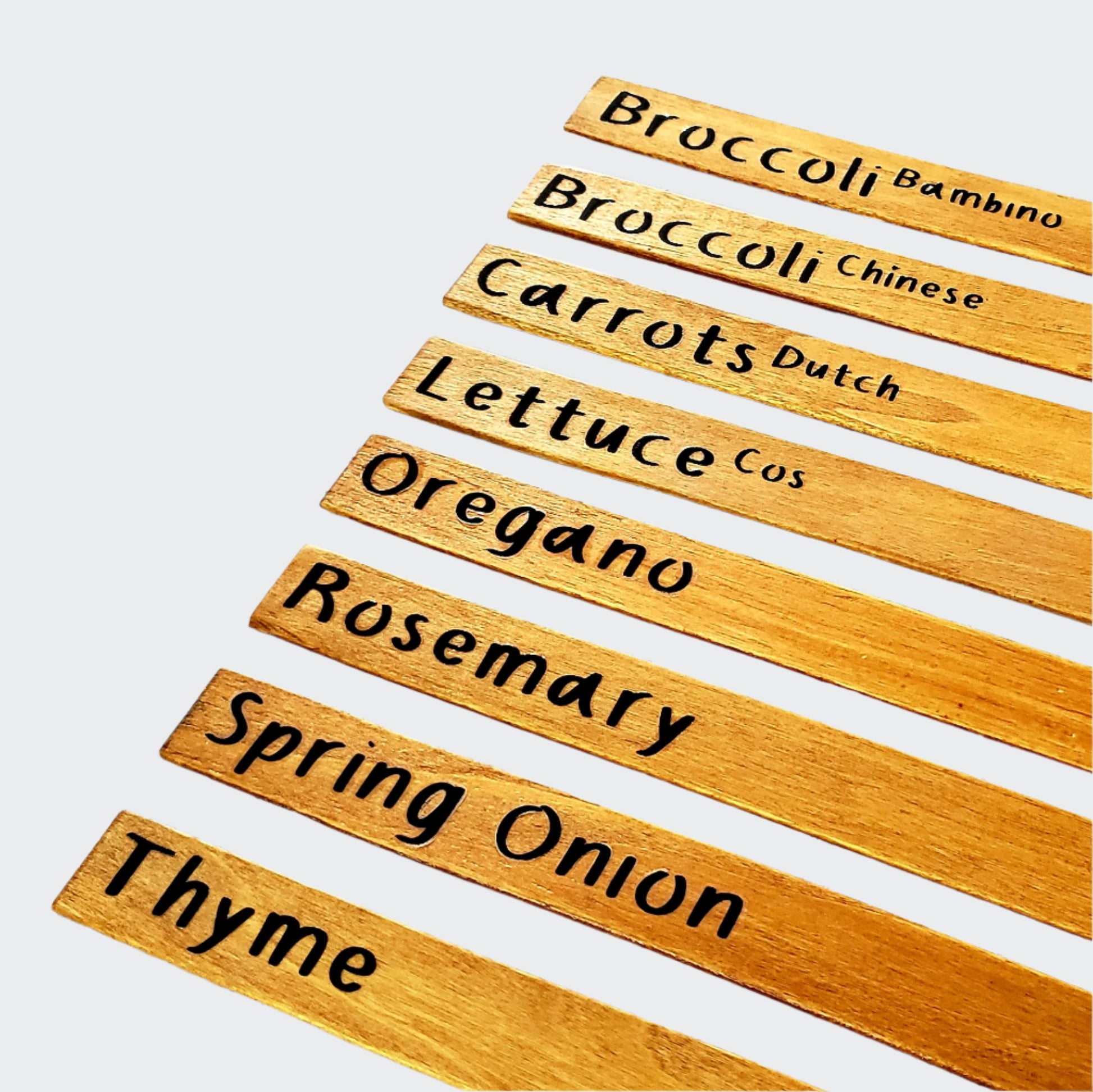 Personalised Plant Markers - Herb, Vegetables, Plants (Just for fun) - Harlan House & Home