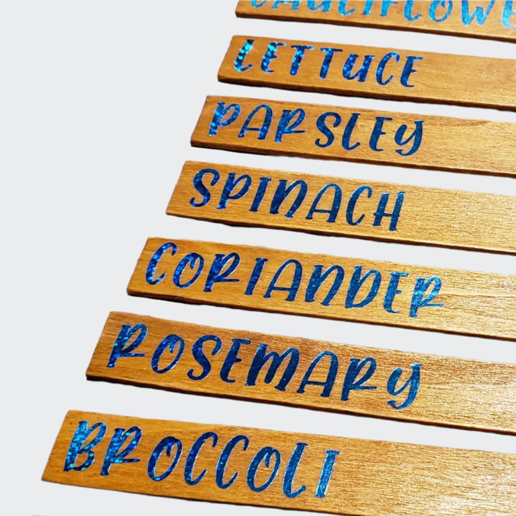 Personalised Plant Markers - Herb, Vegetables, Plants (Lemonade Fabrica) - Harlan House & Home