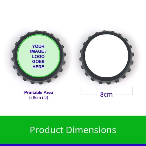 Bottle Opener Fridge Magnet - many designs & personalisation available