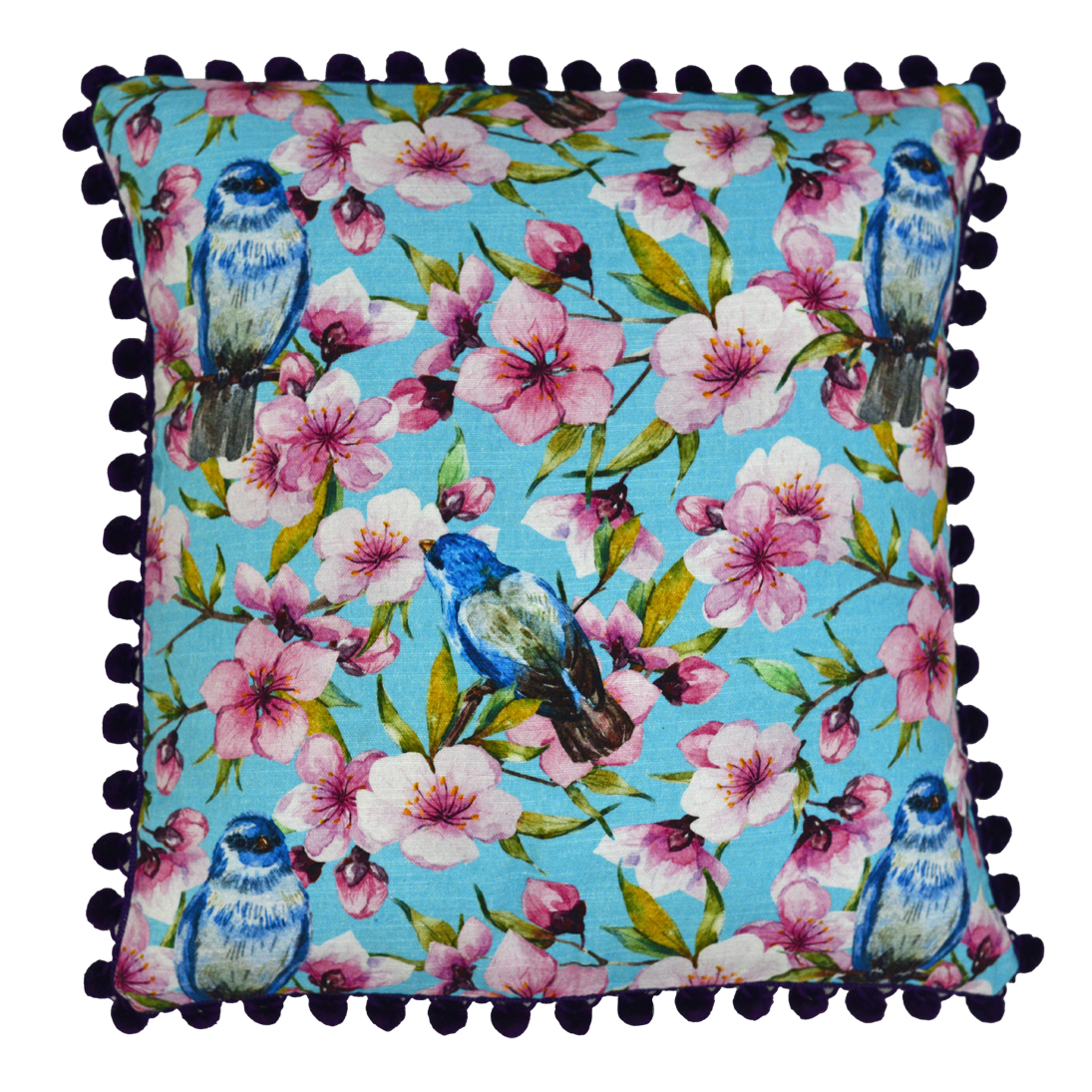 Blossoms & Birds Cushion Cover - Harlan House & Home