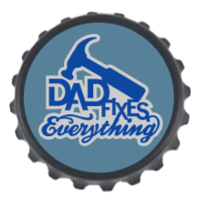 Bottle Opener Fridge Magnet - many designs & personalisation available