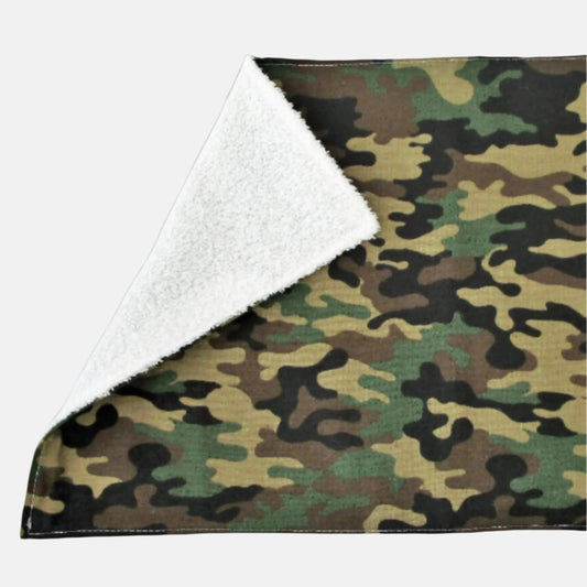 Burp Cloth: Army - Harlan House & Home