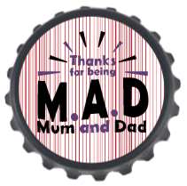 Bottle Opener Fridge Magnet - many designs & personalisation available