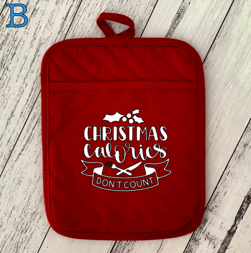 Christmas Oven Mitt