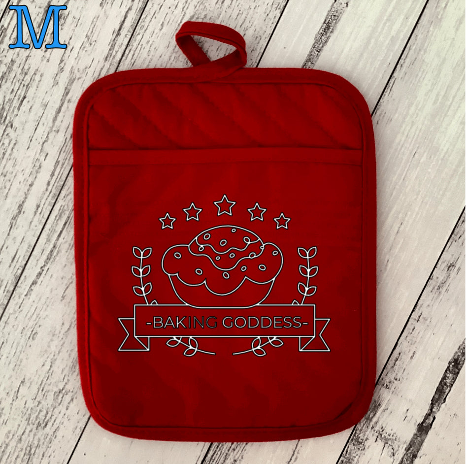 Christmas Oven Mitt